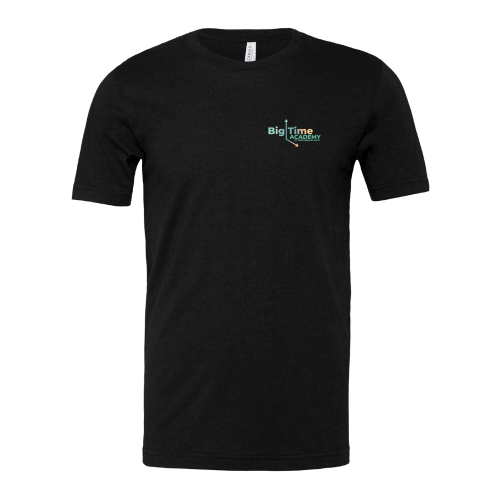 Unisex heather CVC short sleeve t-shirt - Black