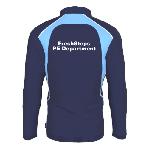 Teacher - Encore Full Zip Jacket Navy/Sky Blue