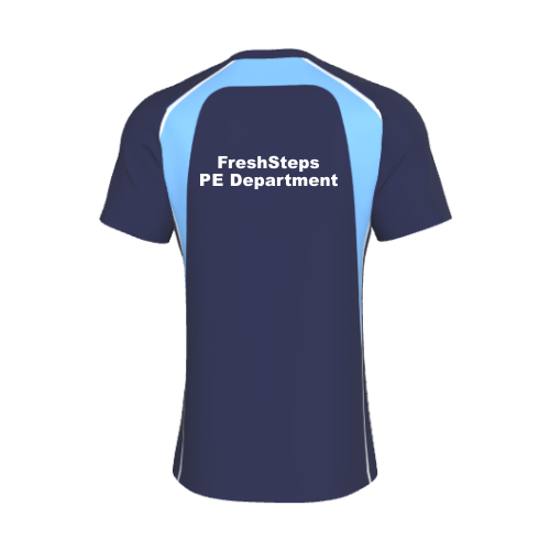 Teacher - EncoRe T-Shirt Navy/Sky Blue