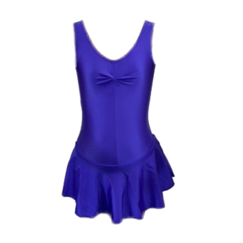 The Petite Performers Starlite Nylon Lycra Sissy Leotard - Delphinium