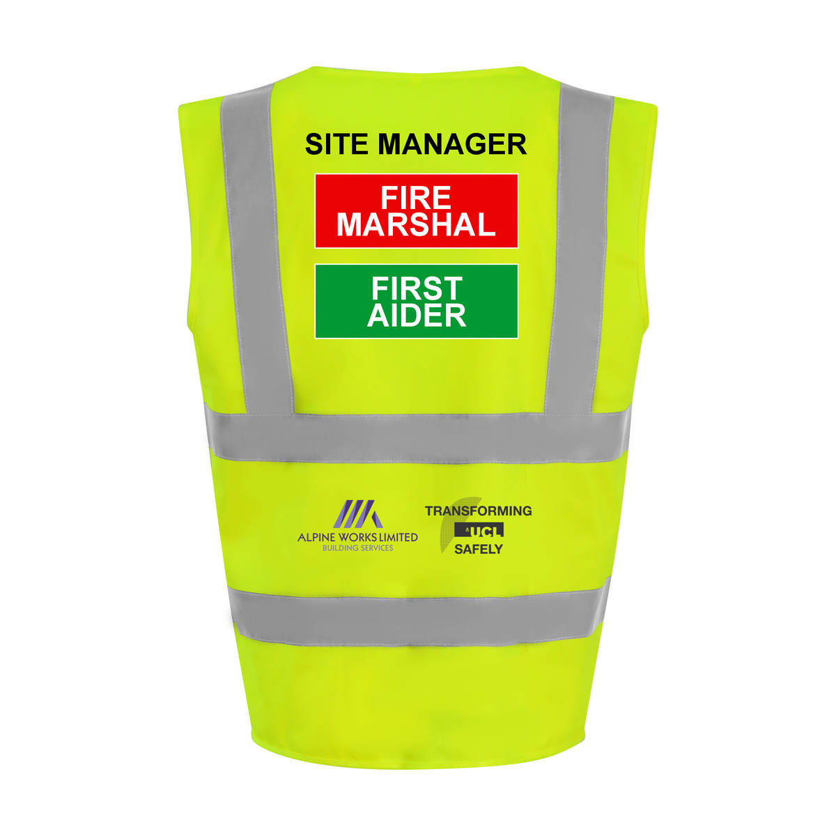 Alpine Works & UCL - Site Manager - Waistcoat