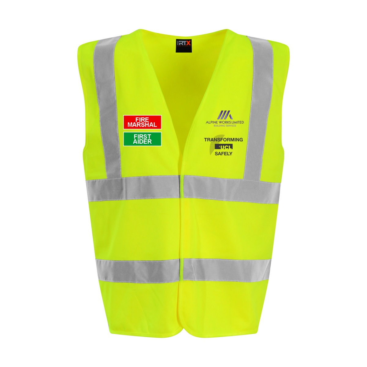 Alpine Works & UCL - Fire Marshal & First Aider - Waistcoat