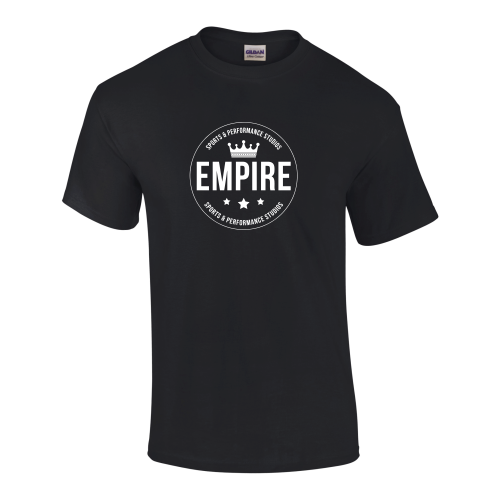 Empire - Adults T-shirt Black Large Logo