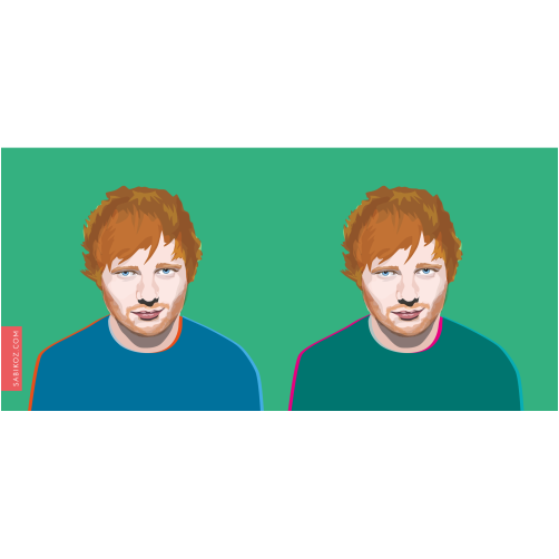 Ed Sheeran - Green Mug