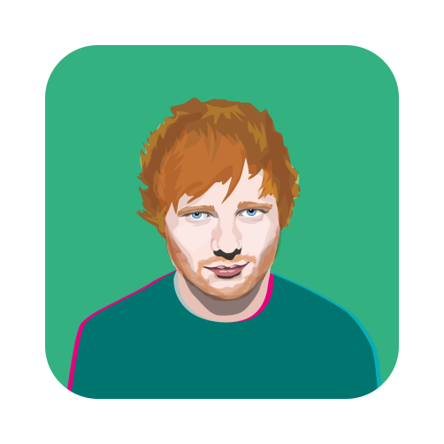 Ed Sheeran - Green Coaster