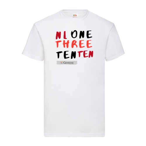 NL One Three Ten Ten T-shirt - White