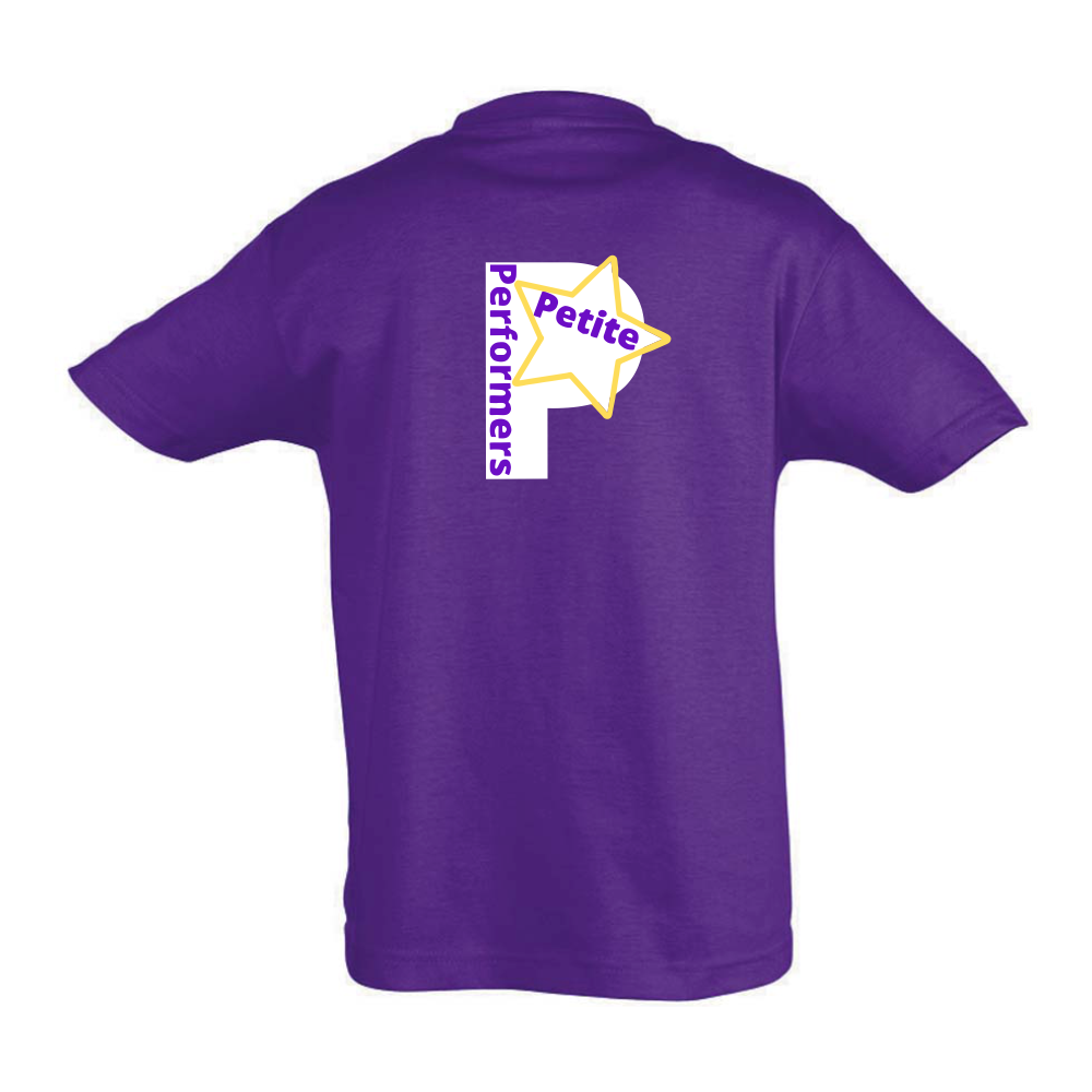 The Petite Performers Kids Regent T-Shirt - Purple