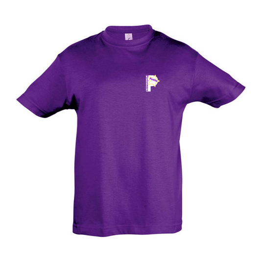 The Petite Performers Kids Regent T-Shirt - Purple