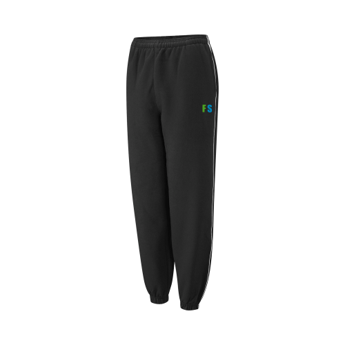 Junior Black Spirit Fleece Jog Trouser