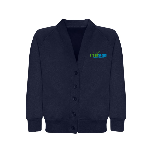 Junior Navy Cardigan