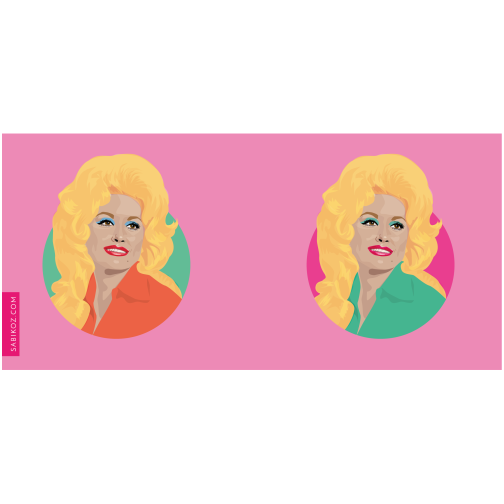 Dolly Parton - Pink Mug
